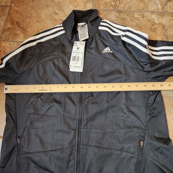 Adidas Marathon Jacket – Women’s Medium, Black, NWT, Water Repellent - Picture 2 of 8